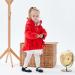Famuka Infant Winter Baby Girls Coat Jacket | Thick Fleece Lined Outwear 18 Months (Red) - Buy Online on GoSupps.com