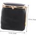 Square Lipstick Box Purse | Portable Makeup Bag & Lipstick Holder | Compact Sheepskin Cosmetic Case for Travel - Buy Online on GoSupps.com