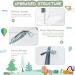 YOMECHEO Baby Crib Tent  Baby Safety Net for Cribs to Keep Baby from Climbing Out  Stable Structure Design with Strong Rods  See-Through Mesh Crib Mosquito Net - Buy Online on GoSupps.com