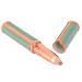 Eyebrow Shaver Portable Safe Lipstick Shape Electric One Key Switch Eye Brow Shaper for Women Girls (Green)