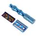 Classic Vintage Men's Razor - Non-Slip Metal Handle Double-Blade for a Thorough Shave - Blue - Buy Online on GoSupps.com