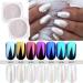 Shimmer Aurora Nail Glitter Powder Set - Neon Mermaid Dust Chrome Pigment for High Gloss Nail Art - 7 Boxes with Sponge Sticks - Buy Online on GoSupps.com