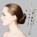 BeautyChen 8-Piece Acetate Hair Sticks - Leopard Print & Tortoise Shell Hairpins for Styling Long Hair - Chinese Retro Hair Accessories for Women - Buy Online on GoSupps.com