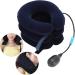 Blue Breathable Rucking Neck Expansion Device - Cervical Hurrica for Home Use Soft Tissue Support Easy to Wear - Free Size - Buy Online on GoSupps.com