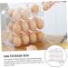DOITOOL 2pcs Egg Storage Box Eggs Plastic Trays Egg Tray Fridge Organizer Camping Egg Carton re-usable - Buy Online on GoSupps.com