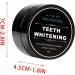 Natural Charcoal Teeth Whitening Powder - Activated Carbon Tooth Stain Removal & Fresh Breath (2PC) - Buy Online on GoSupps.com