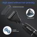OWill 4-in-1 Ear Nose Hair Trimmer for Men & Women | Flawless Eyebrow & Facial Hair Remover | Stainless Steel Type-C Charge Waterproof Black - Buy Online on GoSupps.com