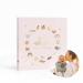 Meinbaby123 Baby Album "Your first year" of high quality gold -plated with 136 filling pages |Gift for birth |Baby remembrance album for filling out milestones in the 1st year of life (pink)