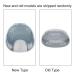 Portable Waterproof Case for Orthodontic Retainers - Mussel-Shaped Box with Pick-Hook | Keep Your Retainer Clean & Safe - Gray 4 - Buy Online on GoSupps.com