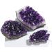 Home Natural Rough Rough Amethyst Cluster Crystal Amethyst Rough Pack of 1 Household Crystal Cluster 250-300g Amethyst - Buy Online on GoSupps.com