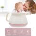Housoutil 1PC Chamber Pot with Lid Bedpan Bedside Urinal Bottle with Cover and Handle Bed Pan Urine Bucket to Suitable for Household Pregnant Kids Elderly Adults (Pink) - Buy Online on GoSupps.com