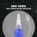 GIVAMEIHF 1oz Nasal Spray Glass Bottles 4Pcs with Press Spray Head - Refillable, Portable, Fine Mist - Includes Funnel, Dropper, Labels - Blue Empty Nose Spray Bottle - Buy Online on GoSupps.com