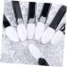 VINTORKY Eyeshadow Applicators 100pcs Sponge Women Eyeshadow Brush Makeup Eyeshadow Brush Applicator Brush Women's Eye Cream Mix M White - Buy Online on GoSupps.com