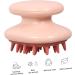 Tovinanna Silicone Massage Comb & Shampoo Washer - Scalp Massager Brush for Hair Care | 9.4x7cm Pink - Buy Online on GoSupps.com