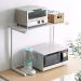 TAOZUYING XuDesktopStandforPrinterMetalPrinterRack OfficeDesktopStorageRack HouseholdSundriesRack SideTable SmallCoffeeTable CanBear20KG WhiteOfficeSuppliesOrganizer marriage - Buy Online on GoSupps.com
