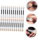 Mikinona 24pcs Latex Eye Shadow Stick Women Eye Shadow Brush Eyeshadow Double Sided Small Makeup Brush Eye Makeup Makeup Supplies Eyeshadow Blending Brush - Buy Online on GoSupps.com