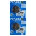 Renata 365 SR1116W Batteries - 1.55V Silver Oxide 365 Watch Battery (2 Count) 2 Batteries
