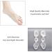 Jycch Big Toe Corrector - Soft Silicone Invisible Design 2-Piece Day & Night Use - Buy Online on GoSupps.com