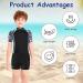 Buy Aomig Quick-Drying Swimming Trunks for Kids Black Resort Swim Shorts with Adjustable Cord (7-8 Years) - Buy Online on GoSupps.com