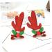 FRCOLOR 20 Pairs women hair clips antler hair barrette Glitter Reindeer Hair Clips xmas costume hairpins antler barrettes cute hair clips girls barrettes pu headgear three-dimensional Miss - Buy Online on GoSupps.com