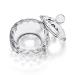 Crystal Clear Acrylic Liquid Powder Dappen Dish with Cap Lid - Small Size for Acrylic Nail Art - Transparent Glass Cup Bowl - HJ-NAPB017 (Pack of 1) - Buy Online on GoSupps.com