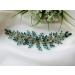 Denifery Emerald Green Wedding Hair Vine | Bridal Gold Headpiece & Jewelry - Buy Online on GoSupps.com