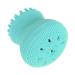 Facial Cleansing Brush Cute Cleansing Brush Facial Brush Soft Facial Brush for Travel Use Home Use for Daily Removal (Green)