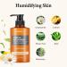 Kundal Honey & Macadamia Body Wash - Deep Nourishment & Natural Extracts for Soft Skin | 500ml | Amber Vanilla - Safe for All Ages - Buy Online on GoSupps.com