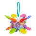 Bexdug bite toys |Kielzeug Rassel - Children's Ball Time Rassel Griffer Activities toddler toys rattles bite rings toys for 3 months boys and girls gift round pink C