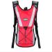 Monvecle Hydration Pack Backpack with 2L Bladder - Red | Ideal for Cycling, Hiking, Climbing - Buy Online on GoSupps.com