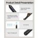 Bebird Ear Wax Removal Tool with 1080P Camera | Earwax Removal Kit with Light and WiFi | 4 Silicone Ear Scoops | for iOS & Android (Black) - Buy Online on GoSupps.com