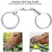 Horse Snaffle ainless EEL Bit Snaffle with Curved Link Copper Corkscrew Mouth for Racing Horse(L) - Buy Online on GoSupps.com