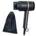 Beurer HC 35 hair dryers compact hair dryer with ion function for shiny & smooth hair including styling nozzle 1600-2000 watts black/ros