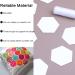 200pcs 1in Hexagonal Paper Piecing Template | Quilting & Patchwork Sewing Crafts - Buy Online on GoSupps.com