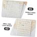 HONMEET 6 Sheets Sticker Nails Double Sided Tape Nail Stickers Nail Decals Nail Art Tools Nails Stickers Nail Stand Stickers Nail Tools Nail Art Stencils Nail Decorations Jelly Glue White - Buy Online on GoSupps.com