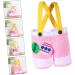 Alipis Trousers for Age Themed Kids Party Lovely Portable Style Candy Bag Suspender on Cartoon Storage 18X15X7CM Pink - Buy Online on GoSupps.com
