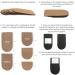 Adjustable Leg Length Discrepancy Heel Lifts Inserts Insoles - 5 Layer Brown Large - Buy Online on GoSupps.com