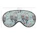 Cute Lovely Otters in The Sea Sleep Masks Eye Cover Blackout with Adjustable Elastic Strap Night Blindfold for Women Men Yoga Travel Nap - Buy Online on GoSupps.com