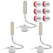 harmiey Sewing Machine Light (36LED) Gooseneck Work Light with Magnetic Mounting Base White Soft Light for Lathes Drill Presses Workbenches (3PACK)