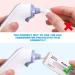 Braun Thermometer Protective Caps - Set of 100 | Transparent Ear Thermometer Covers for All Braun ThermoScan Models - Buy Online on GoSupps.com