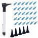 BOCOOLIFE Ear Irrigation Kit Electric Ear Replacement Soft Tips 30pcs Per Pack with Mini Ear Otoscopic Kit Comes with 5 Sized Speculas for BOCOOLIFE Electric Earwax Removal Ear Irrigation System