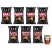 Italian Gourmet E.R. Amica Chips 7-pack BBQ potato sauces with barbecue sauce crispy and delicious savory snack gluten-free 50g bag + 400g Italian Gourmet Polpa di Pomodoro box