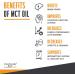 Intentionally Bare Organic MCT Oil Powder - Zero Net Carbs & No Grit Keto Paleo Vegan - 70% C8 | 30% C10 - Excellent in Coffee Tea Shakes Smoothies & Baking - Unflavored - 150 Servings Unflavored 150 Servings - Buy Online on GoSupps.com