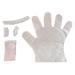 Hair Dye Kit Disposable Hair Bleach Kit DIY Hair Dying Kit Include Gloves Ear Caps Shower Cap Shawl Hair Dying Accessory Kit for Salon Caps