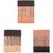  Allayu Set of 12 brown double-ended eyeliner pencils concealer pen smudge-proof makeup professional cosmetics - Buy Online on GoSupps.com