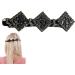 Satin Fabric Hair Chopped Hairpin Duckbill Clip Braided Hair Clip with Rhinestones Multi Clip Hair Barrette Triple Hair Clips with Rhinestones for Sectioning Rhinestone Hair Clip Green - Buy Online on GoSupps.com