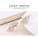 Retro French Flower Hair Barrettes Set - 3PCS Metal Bronze Hair Clips for Women and Girls - Buy Online on GoSupps.com