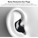 Sleeping Earplugs Silicone Earplugs Super Soft Black 2 Pair NRR 40dB Triple Protection for Noisy Places - Buy Online on GoSupps.com