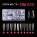 NOVAL Press on Nails Packaging Box Set | 10 Sets Empty Display Packing Box | 500PCS ABS Full Cover Coffin Nail Tips | 20 Sheets Nail Sticker | Adhesive Tabs & tapes for DIY Handmade | eCommerce - Buy Online on GoSupps.com