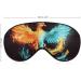 Phoenix Bird Sleep Eye Mask & Blindfold - Elastic Strap for Men & Women, Ideal for Sleep, Travel & Nap - Buy Online on GoSupps.com